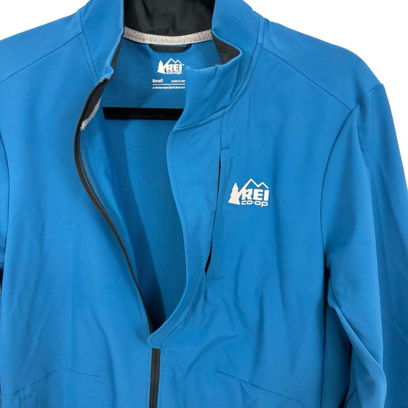 REI Co-op Junction Hybrid Cycling Jacket Rain Mountain Bike Softshell‎ Size S - Picture 6 of 8